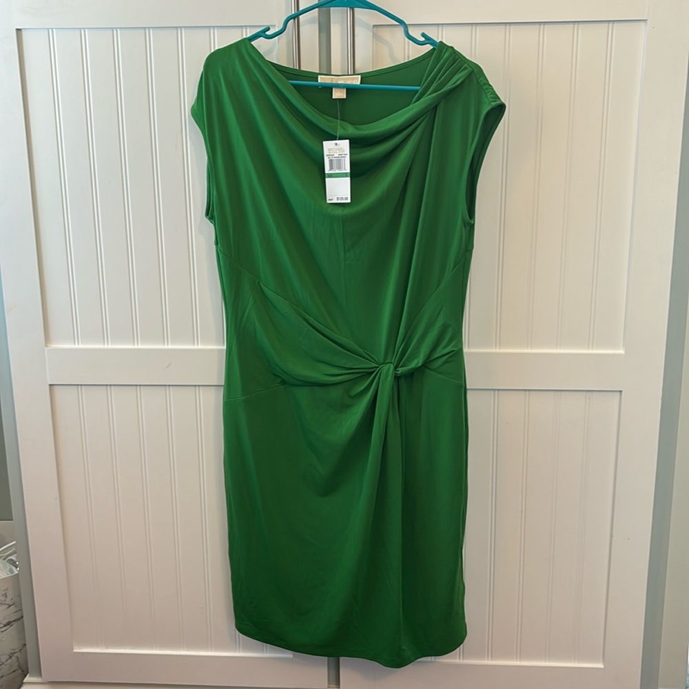 Michael Kors NWT Green Dress! Size Large!!